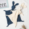 100% Cotton Baby Animal Bunny Toy Pacify Appease Teether Soft Comforter Pacifying Towel 