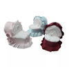 Factory Directly Wholesale 100% Cotton White Muslin Squares Nappy Cake Nappy Square Gift