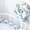 6 Colors 2m Baby Fence 95% Polyester+5% Spandex Baby Crib Bumper Pads Baby Bed Bumpers Crib