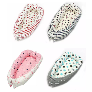Pure Cotton Newborn Baby Portable Folding Baby Travel Nest Bed Baby Nest