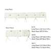 Portable Polyester Padded Teething Protector Cover Wrap Crib Side Infant Baby Bumper Crib
