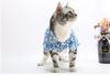Hawaiian Style Cat Cats T-Shirt Dog Clothes Summer Printed Hawaiian Pet Shirt