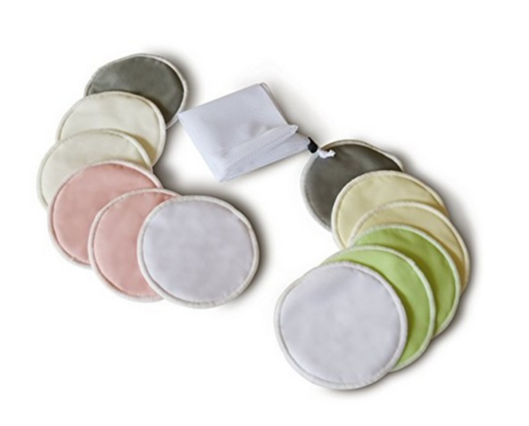 Bamboo Anti-bacteria Nursing Pads Washable Baby Feeding Breast Pad