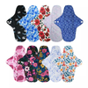 Reusable Women Cloth Sanitary Menstrual Eco Friendly Soft Bamboo Random Dispatch Patterns Pads